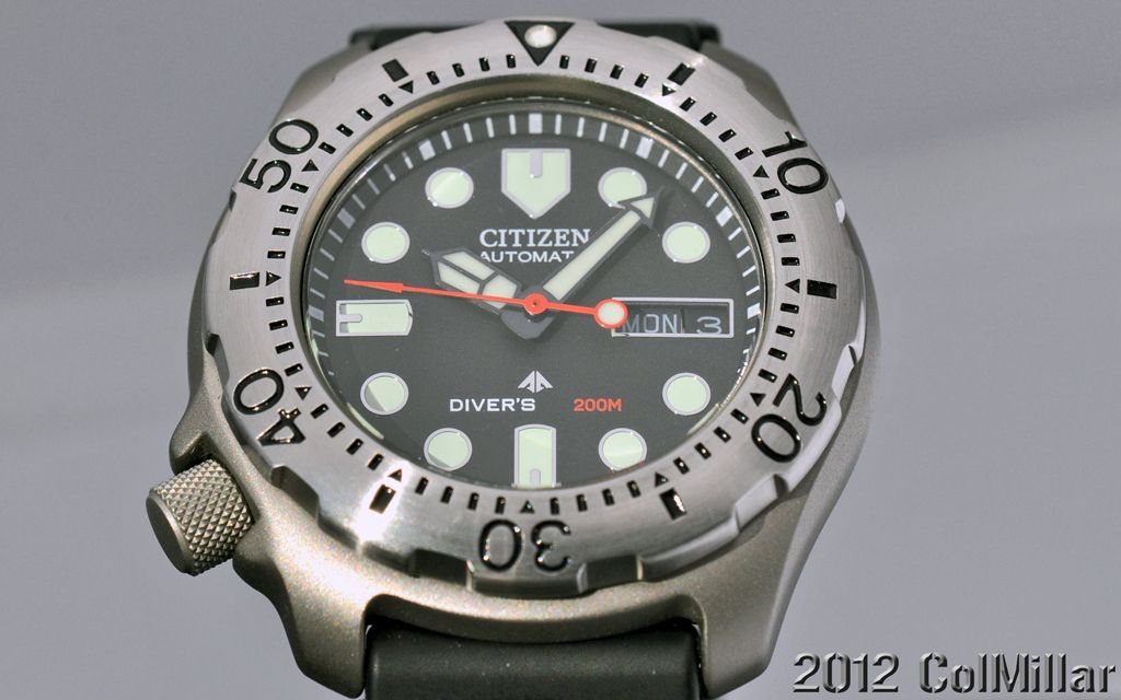 citizen titanium divers 200m
